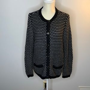SZ L Banana Republic Black sweater with pockets